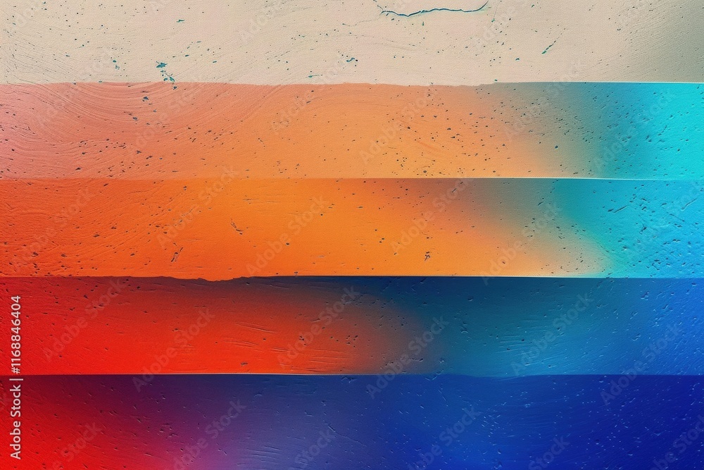 Poster vibrant retro gradient background with soft hues and smooth transitions for creative projects and di