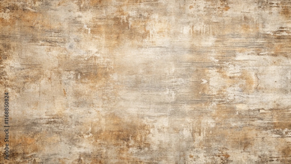 Poster design a minimalist background with rustic tones. combine muted browns, sepias, and soft grays, with