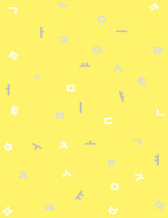 Korean Alphabet Background. 한글 배경.