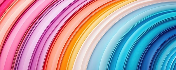 Rainbow abstract background idea. Colorful layered design showcasing vibrant hues, perfect for creative projects.