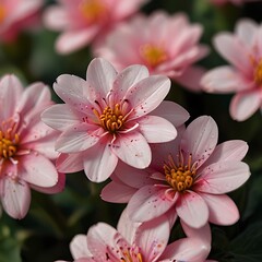 Obraz premium pink and white flower