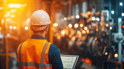 Offshore construction platform for oil gas production, showcasing the manual and automated operation processes controlled from the control room, reflecting hard work precision in the energy industry