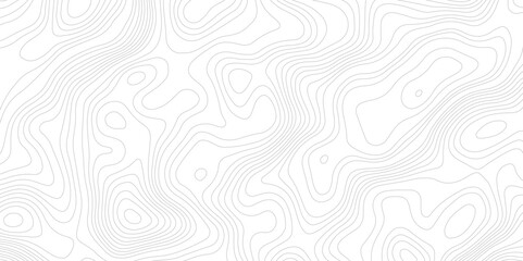 Abstract black and white topographic contours lines of mountains. Topography map art curve drawing. vector illustration Topography map art curve drawing.

