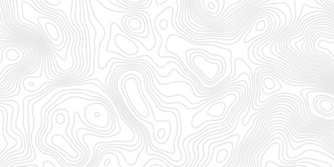 Obraz premium Abstract black and white topographic contours lines of mountains. Topography map art curve drawing. vector illustration Topography map art curve drawing.
