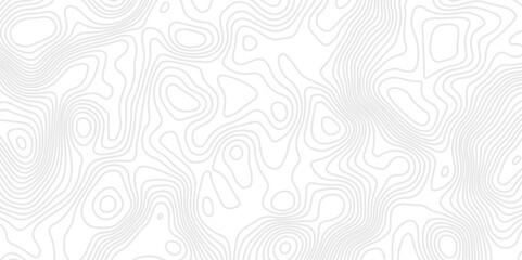 Obraz premium Abstract black and white topographic contours lines of mountains. Topography map art curve drawing. vector illustration Topography map art curve drawing.
