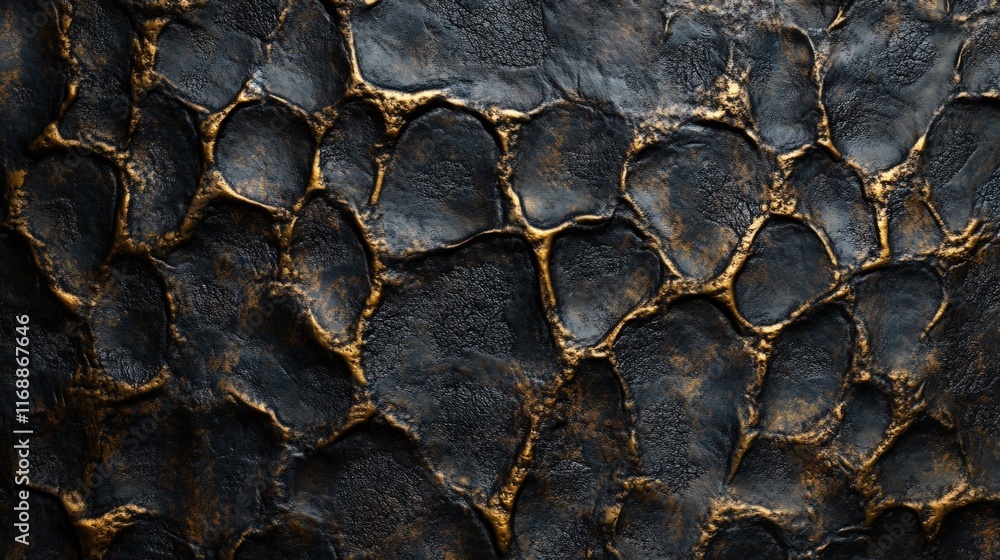 Poster detailed close-up of textured leopard skin with chaos effect and artistic stylization enhancements f