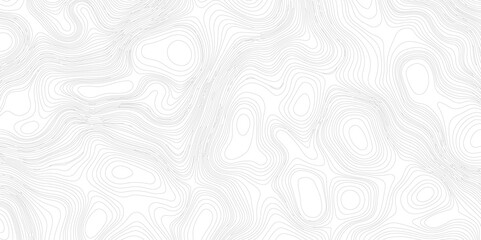 Abstract black and white topographic contours lines of mountains. Topography map art curve drawing. vector illustration Topography map art curve drawing.

