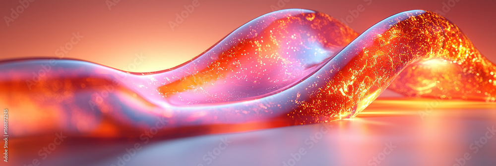 Poster a playground slide glowing as it generates energy from sliding motion,