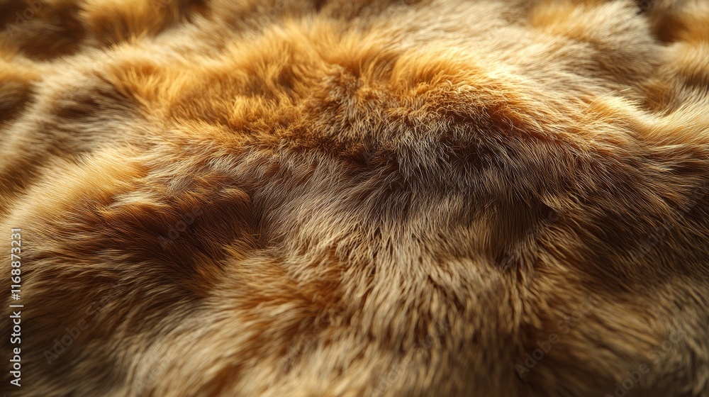 Aufkleber realistic lion fur texture displaying natural chaos with soft fur patterns ideal for artistic and cr