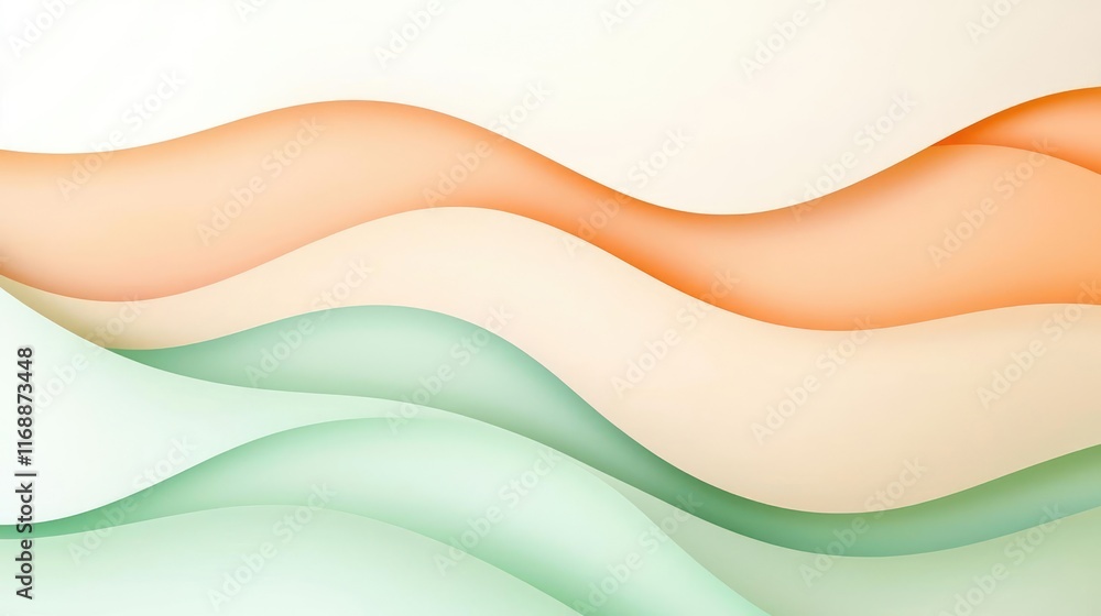 Poster grungy abstract background concept. abstract wavy background design in soft colors for modern digita