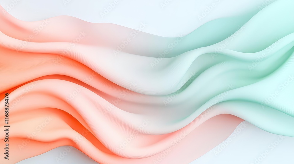 Poster grungy abstract background concept. elegant abstract waves in soft pastel colors, ideal for backgrou