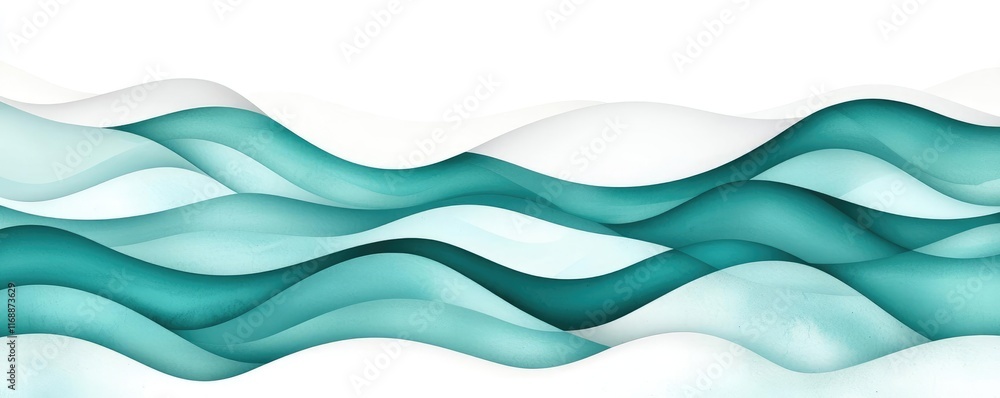 Poster grungy abstract background concept. abstract wave pattern in teal tones, ideal for backgrounds and m