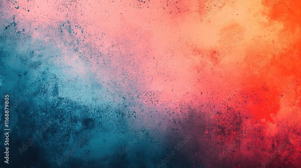 Poster grungy abstract background concept. vibrant abstract background with dynamic colors blending harmoni