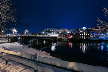 The Old Bridge ( Den Gamle Bybro) in Trondheim
