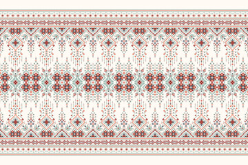 Geometric ethnic oriental pattern vector illustration