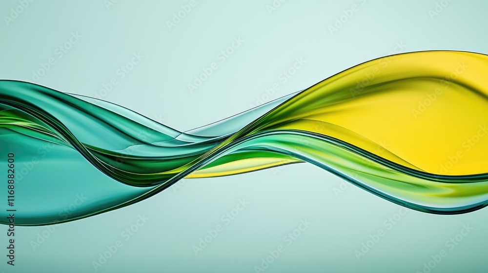 Poster burst abstract background idea. colorful abstract waves blending smoothly in a serene backdrop, idea
