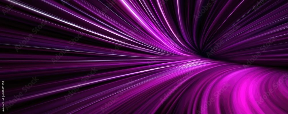 Poster burst abstract background idea. vivid purple light trails create a dynamic and futuristic background