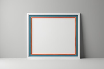 a close up of a picture frame on a wall with a white background
