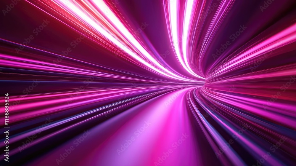 Poster burst abstract background idea. abstract light trails in vibrant pink and purple hues creating a dyn