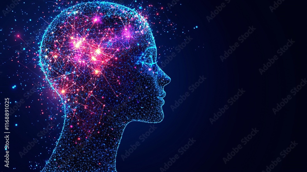 Aufkleber Business Smart Automation Processes Optimization factories utilizing AI-driven quality control systems Stock Photo with side copy space