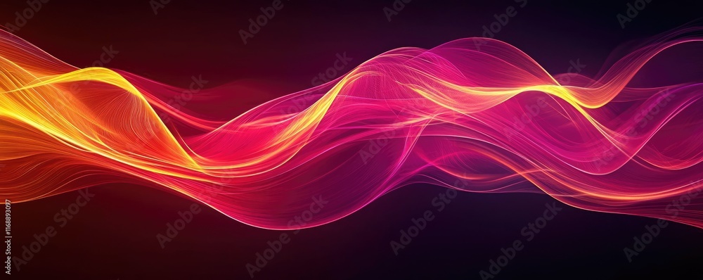 Poster burst abstract background idea. abstract colorful wave pattern on a dark background, ideal for backg