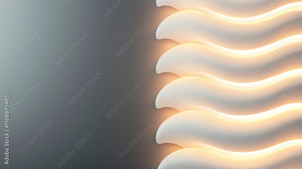 Poster chalkboard abstract background concept. abstract wavy pattern with soft glow, perfect for modern des
