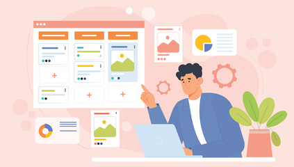 A creative and vibrant design highlighting Instagram marketing campaigns, focusing on brand visibility, engagement, and strategic promotions.