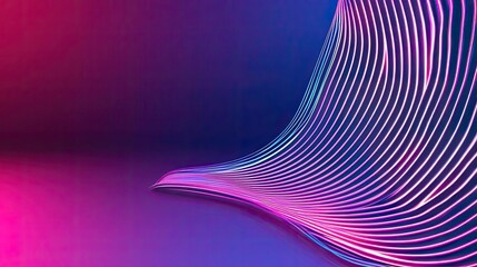 Grid abstract background idea. Abstract vector design with colorful waves and gradients for modern art projects.