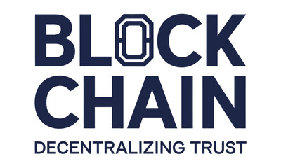 Blockchain Digital Abstract Backgrounds with Innovative Tech Graphics