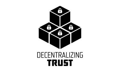 Blockchain Digital Abstract Backgrounds with Innovative Tech Graphics