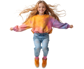 Photo of pretty cute lovely cheerful girl wear trendy