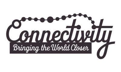 Fototapeta premium Connectivity Network vector technology icon graphics