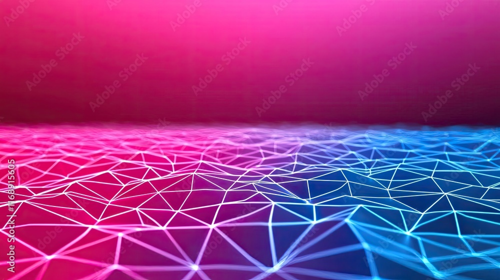 Poster grid abstract background idea. a vibrant, abstract digital background showcasing interconnected line