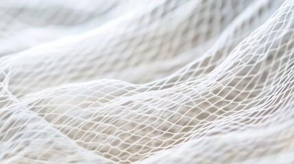 Soft White Fishing Net