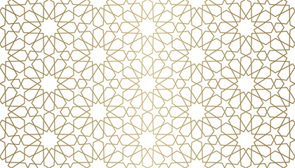 Fototapeta premium Elegant Ramadan Kareem Islamic Backgrounds with Lanterns, Crescent Moons, Mosques, and Ornate Gold Patterns - Perfect for Holy Month Festivities, Spiritual Designs, and Stock Photography
