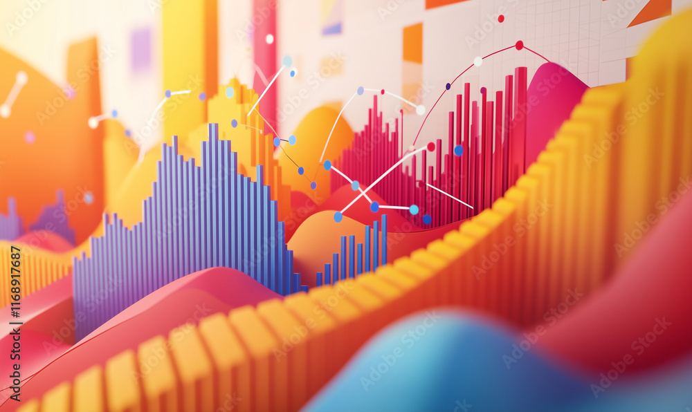 Aufkleber dynamic marketing strategies for business growth digital data visualization creative environment eng