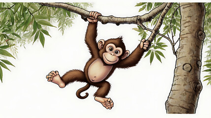 Obraz premium The monkey