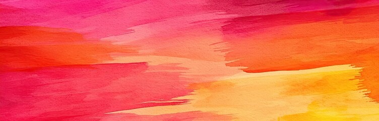 Fototapeta premium Ink abstract background concept. Vibrant watercolor abstract background in pink and orange hues for creative projects.