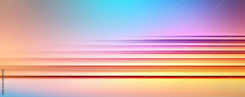 Poster rainbow abstract background concept. abstract gradient lines blending in vibrant colors for creative