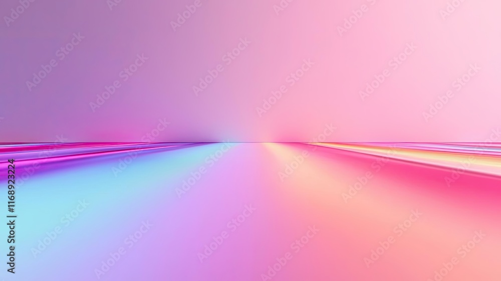 Aufkleber rainbow abstract background concept. vibrant gradient background with colorful light streaks for cre