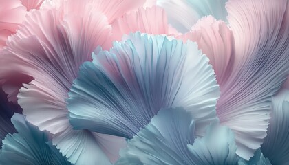 Pastel Petals, Abstract Floral Texture Soft, Dreamy Background in Pink, Lavender, and Mint