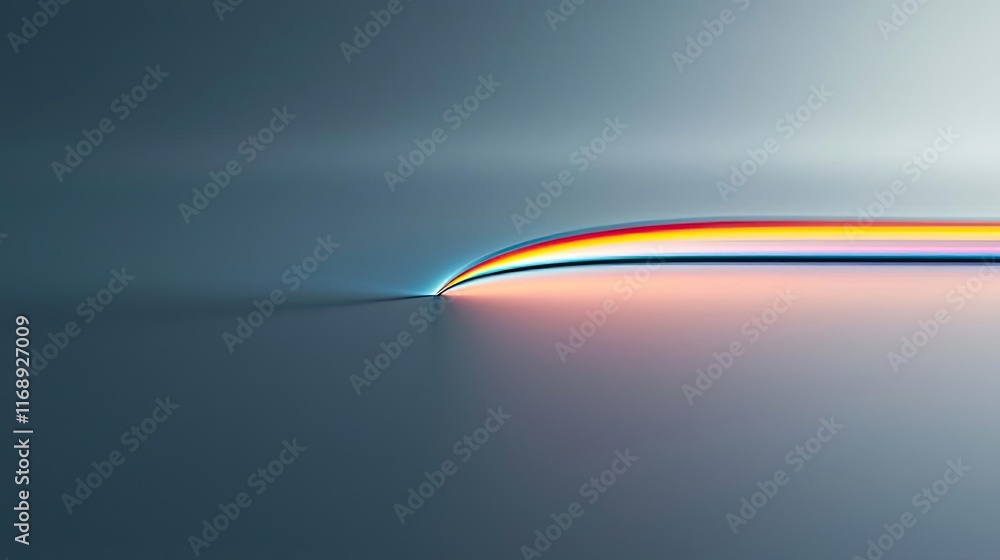 Poster rainbow abstract background concept. abstract design featuring vibrant colors blending seamlessly in