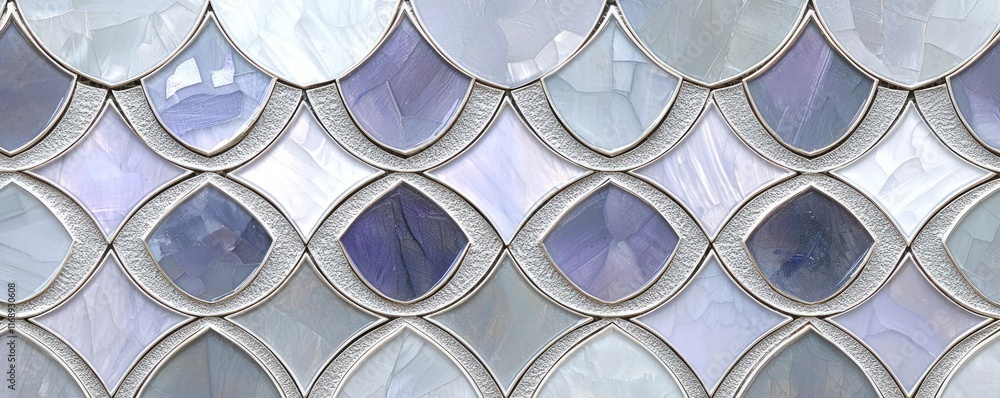 Poster mosaic abstract background idea. elegant architectural detail featuring intricate patterned tiles wi
