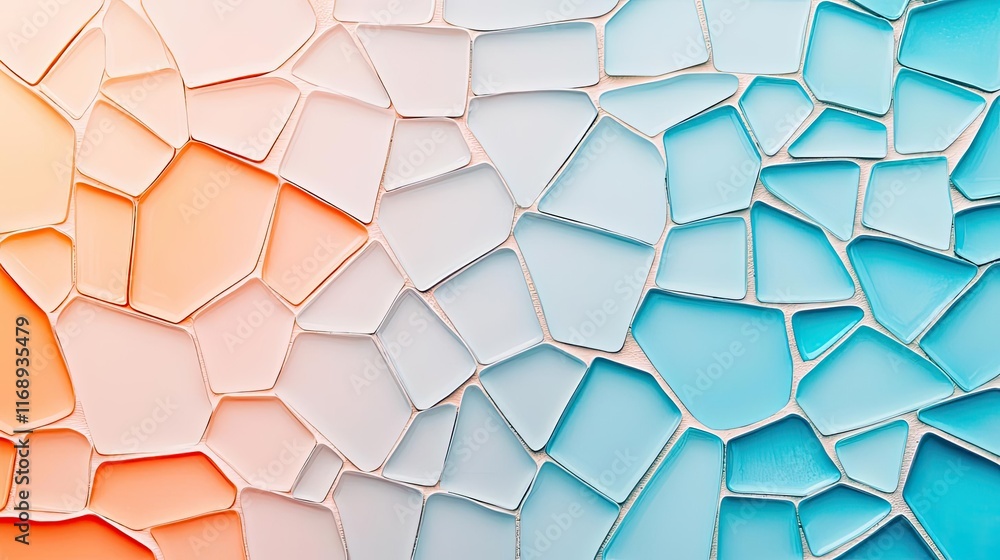 Poster mosaic abstract background idea. abstract textured background with vibrant colors in a cracked patte