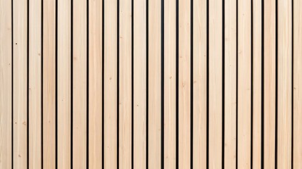 Obraz premium Wall made of wooden panels.