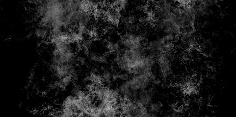 Modern design with grunge and marbled cloudy design. White Black fog effect transparent smoke isolated dark dramatic sky with black stormy clouds. Abstract dark grey storm cloud texture
