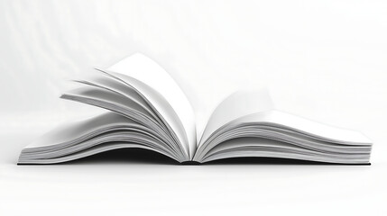 Obraz premium Open book. An open book.
