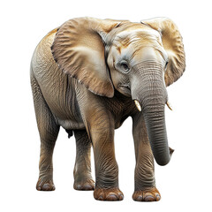 Fototapeta premium elephant isolated on white