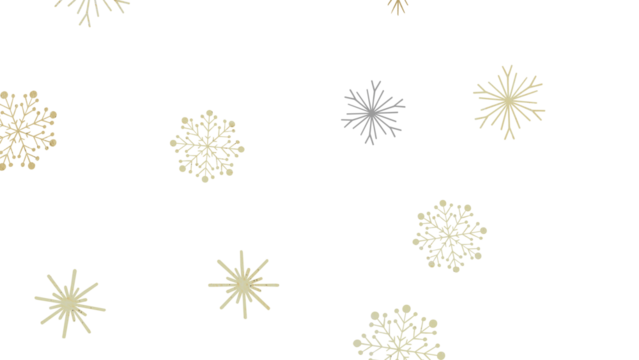 Winter Snow Symphony: Captivating 3D Illustration of Descending Snowflakes for Christmas