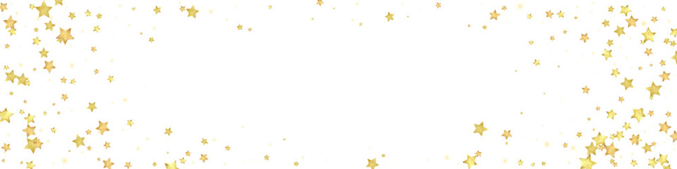 Magic stars vector overlay.  Gold stars scattered